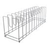 Pizza Pan Rack Stand, Space Saving Display Stand, Bakeware Organizer, Dish Storage Rack for Pizzerias Camping Picnic Hotel
