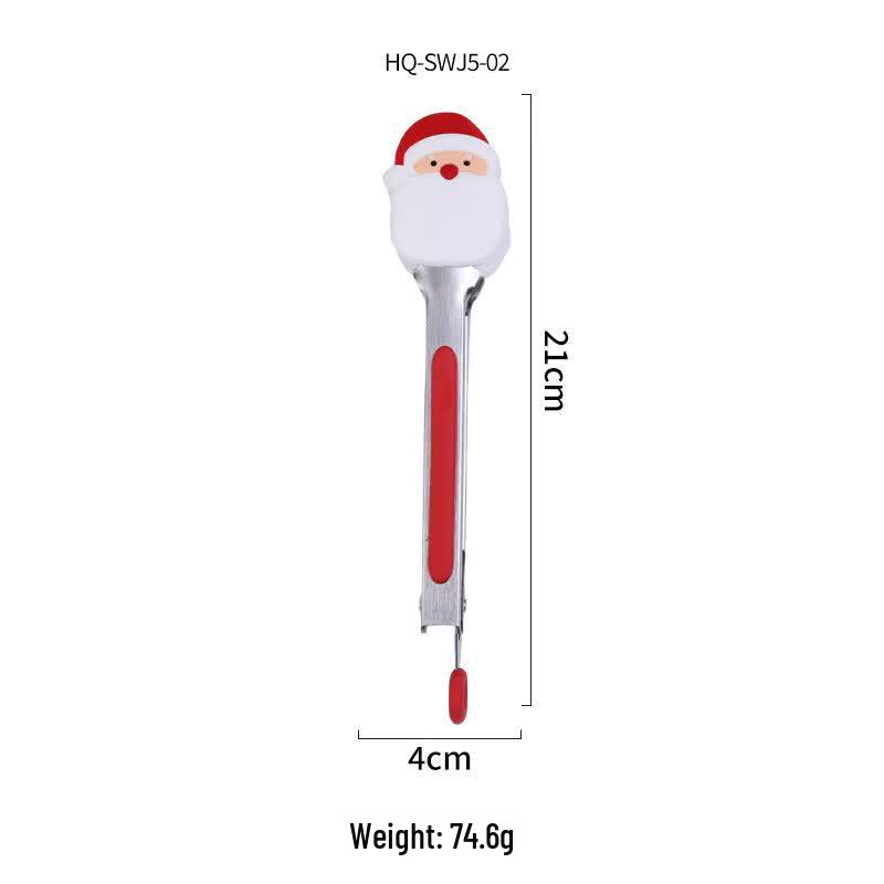 abdo Santa Claus Silicone Anti-Scald Food Clips