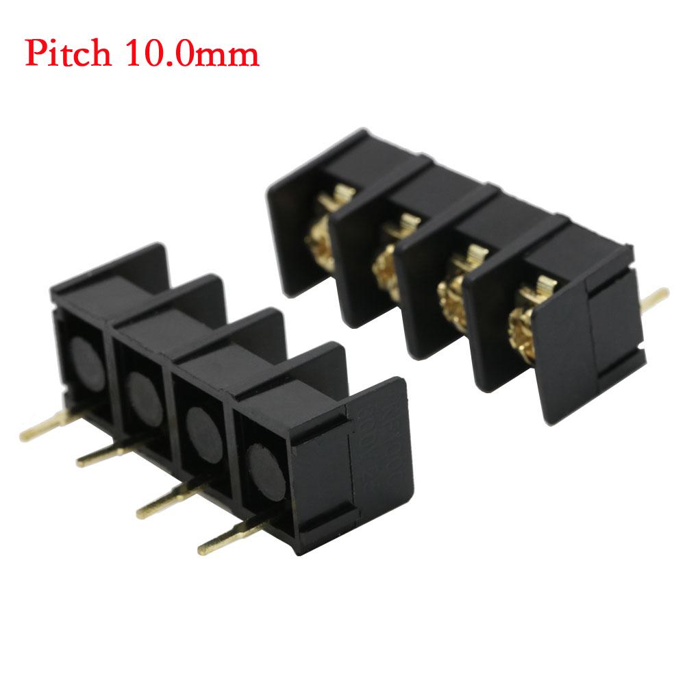 7.62mm 8.5mm 10.0mm Pitch KF7.62 KF8500 KF1000 2in 3in 4Pin Screw Terminal Block Connector PCB Terminal Block Connectors