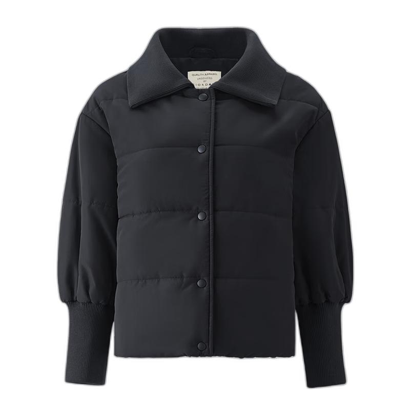 

Женская стеганая куртка с рубчатым воротником Giordano L