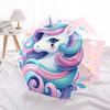 1pc Unicorn Fantasy Artwork Umbrella with Plastic Handle,Suitable for All Seasons Home Travel Outdoor UmbrellaDD935