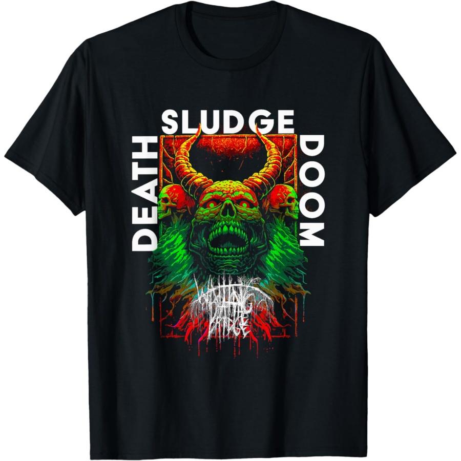 

Футболка Death Sludge Doom Waiting At The Bridge XXXXXL чёрный