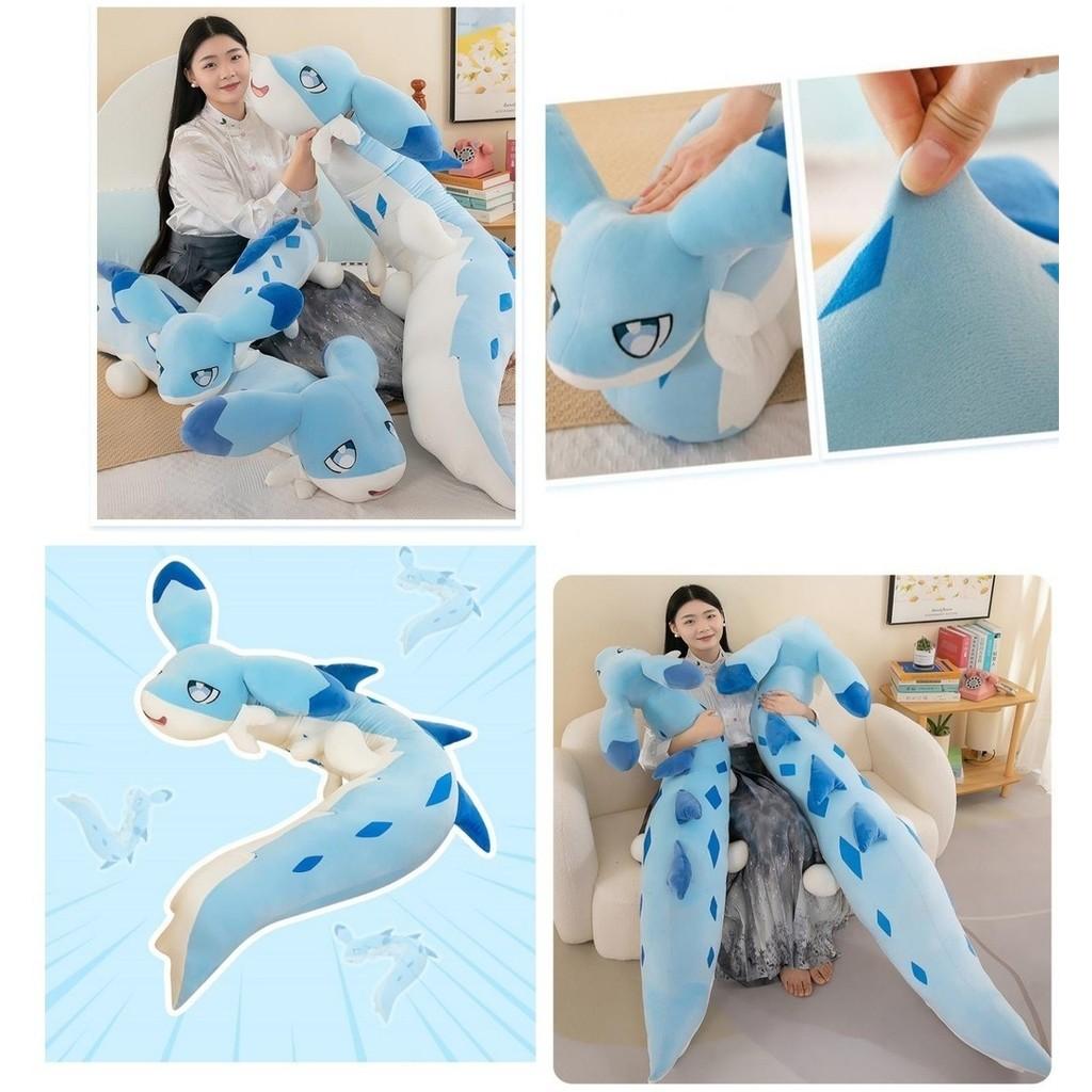 Großes blaues Drachen-Stofftier Plüschtier Kissenpuppe Für Mädchen Großhandel