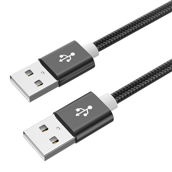 Super Verlängerungskabel Stecker Geschwindigkeit Doppelkopf USB2.0 auf Stecker Daten für Mobile Fest