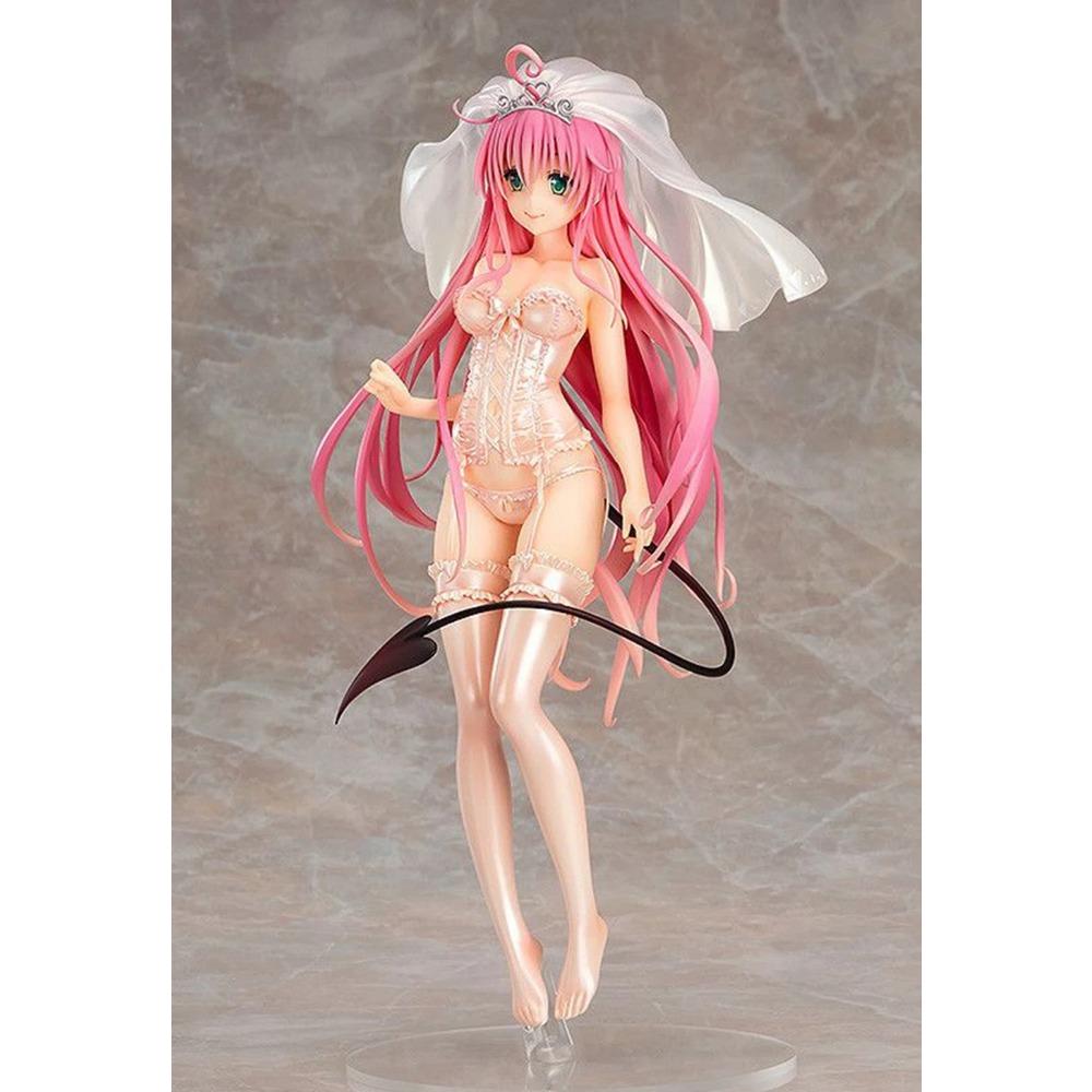 26.5CM Anime To LOVEru Darkness Lala Satalin Deviluke Figure 1/6 Wedding Ver Model Toy Doll Action Figure PVC