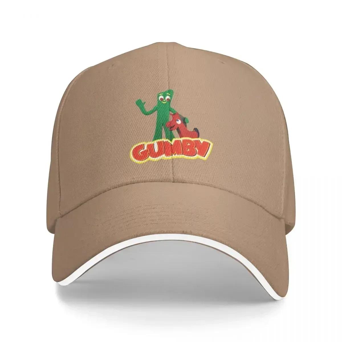 

Art Gumby And Pokey Lover Gifts Cap Fashion Casual Baseball Caps Adjustable Hat Hip Hop Summer Unisex Baseball Hats One Size