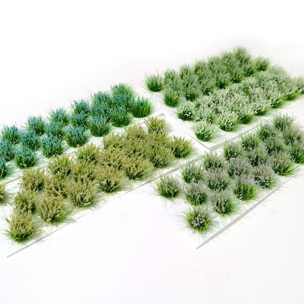 DIY Miniature Grass Bushes Accessories Long Leaves Grass Cluster Creative Artificial Grass Tufts