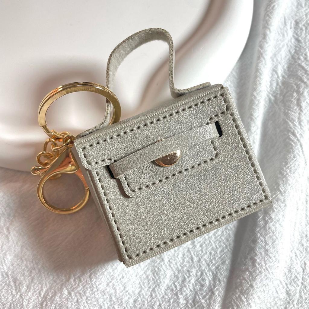 Mini Keychain Nette Candy Farbe Kleine Quadratische Tasche Anhänger Kreative Kawaii Auto Dekoration Tasche Zubehör Großhandel