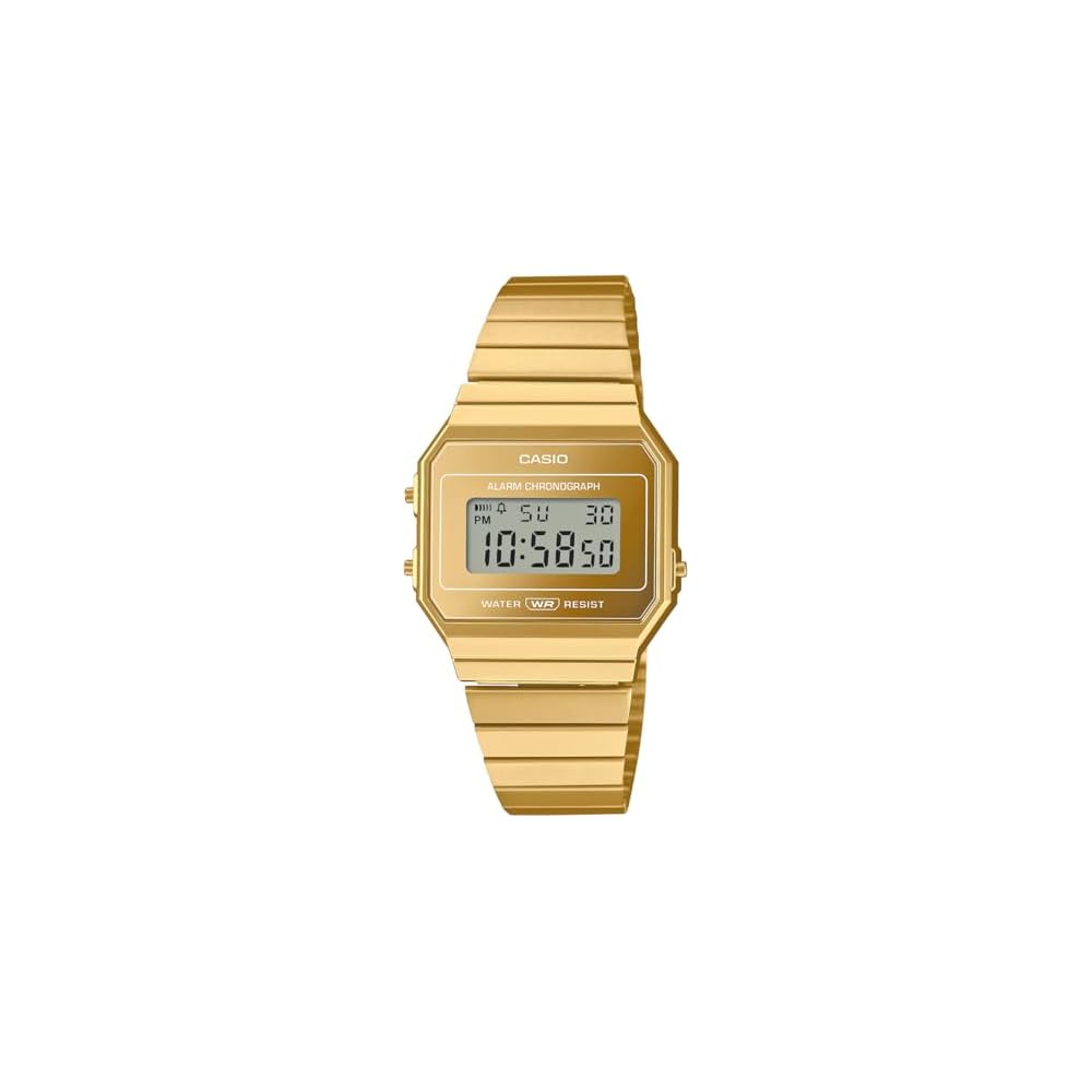 Casio Vintage Series A700WEVG-9A Digital Watch Gold Unisex Imported Model