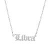 Minimalist and Exquisite Birthstone Women's Necklace Pendant Stainless Steel Plated 18K Gold Birthstone Jewelry Gift Necklace