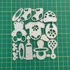 Infant Toy Die Cuts Embossing Cutting Dies Templates 4x4.57Inch for Kids Card Making DIY Scrapbooking Photo Album Crafts