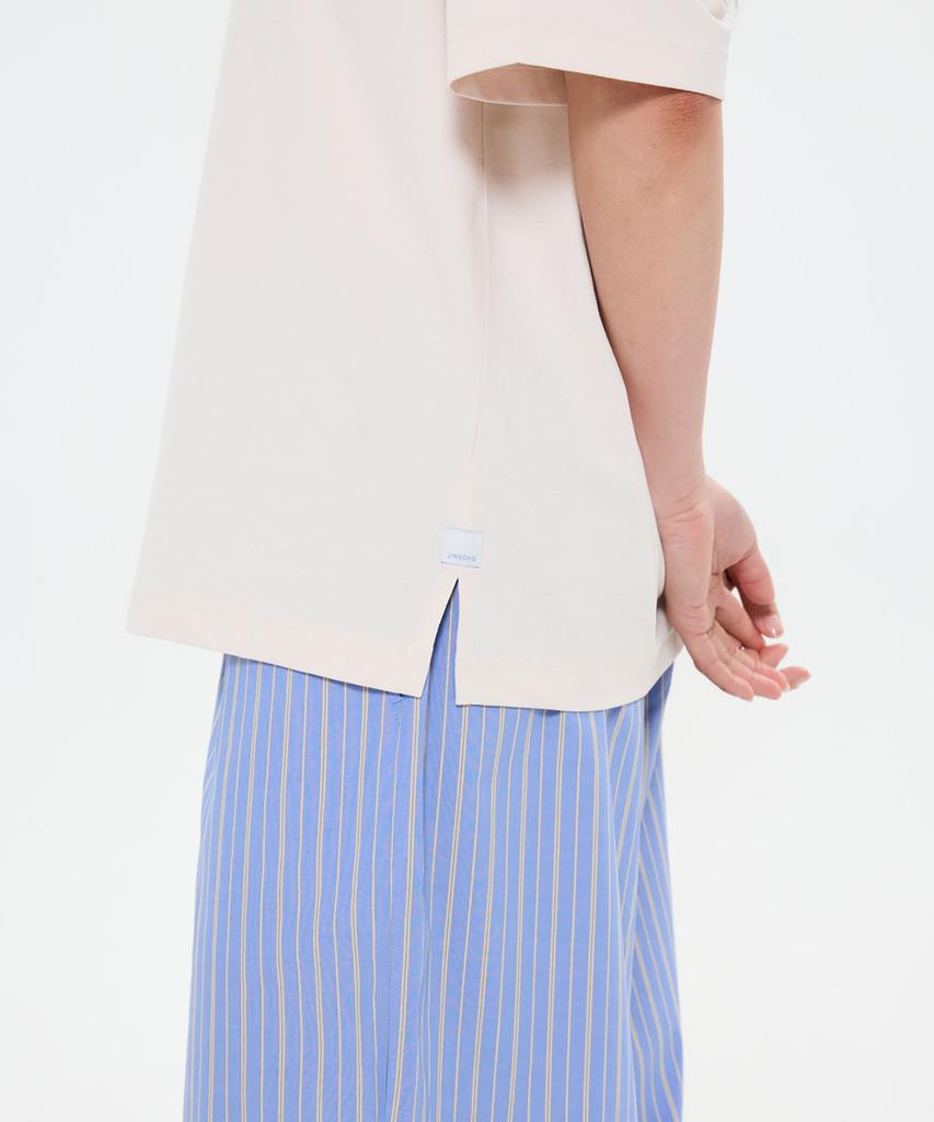 Jinokio (Uni) All Day Air Sorona T-Shirt (Beige)