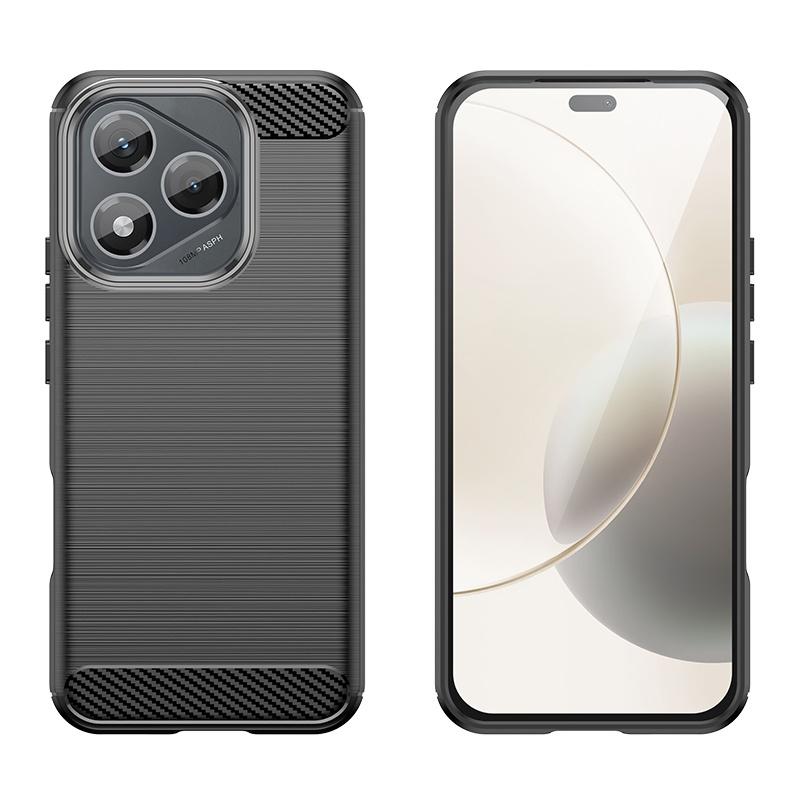 For Huawei Honor 400 Lite Case Cover For Honor 400 Lite Capas Phone Bumper Shockproof Soft TPU Carbon Fiber Cover Honor 400 Lite