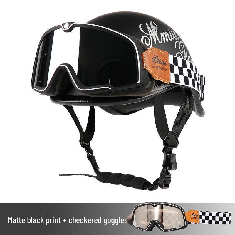 G3F Retro Japanischer Aufgebogener Heckhelm: Herren- & Damen-Cruiser-Helm für Radfahrer