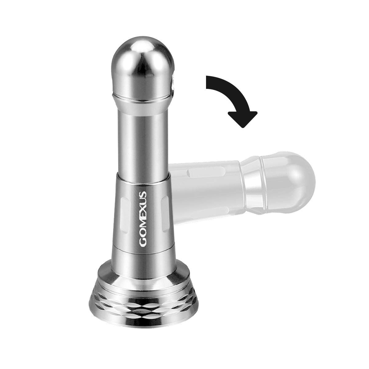 

Gomexus R6 Reel Stand for 48mm Spinning Protects Shimano Twin and Stella Fishing Folds and Organizes Easy Installation Reels, Daiwa, Exist, Power,