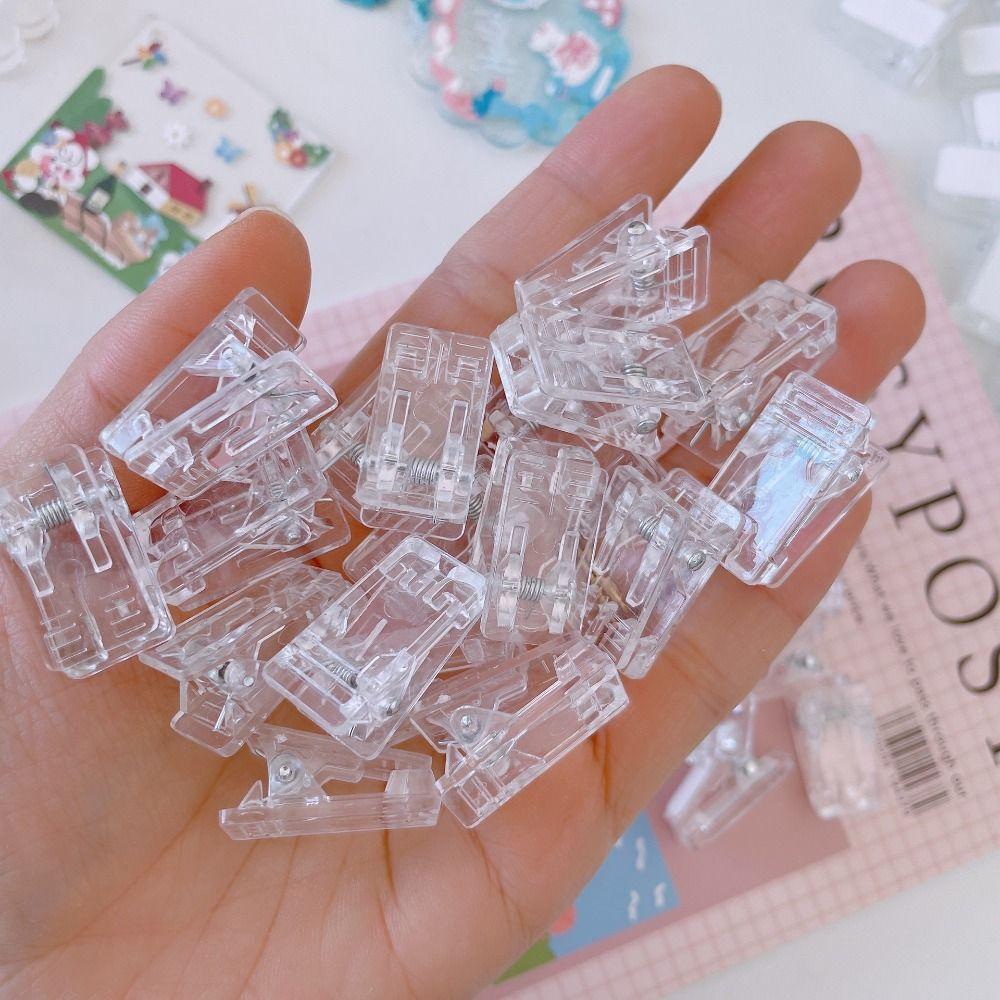 Binder Scrapbooking School Supplies Paper Fixed Clips Binding Clips Memo Clips File Holder Clips