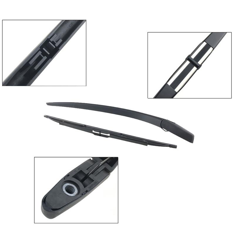 Car Rear Windshield Windscreen Wiper Arm & Blade Set 97KG-17406-AE for Ford KA 1996-2007