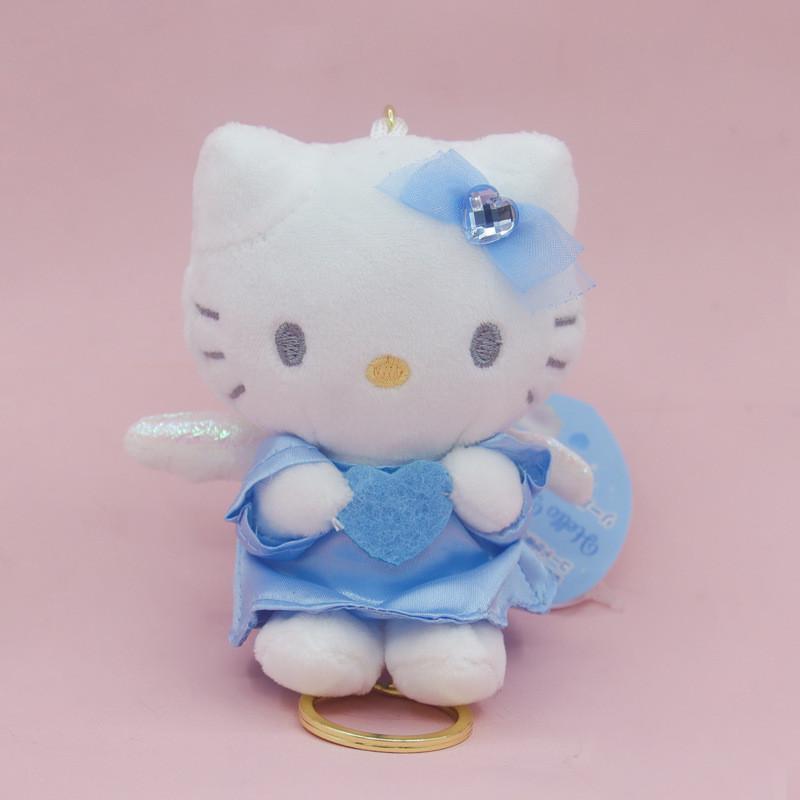 Sanrio Hello Kitty Heart Keychain With Plush Nurse Angel Design For Kids And Collectors