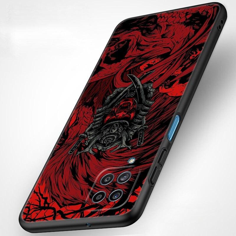 Japanese Samurai Art Phone Case For Samsung Galaxy A21 A30 A50 A52 S A13 A22 A32 A33 A53 A73 5G A11 A12 A31 A51 A70 A71 A72
