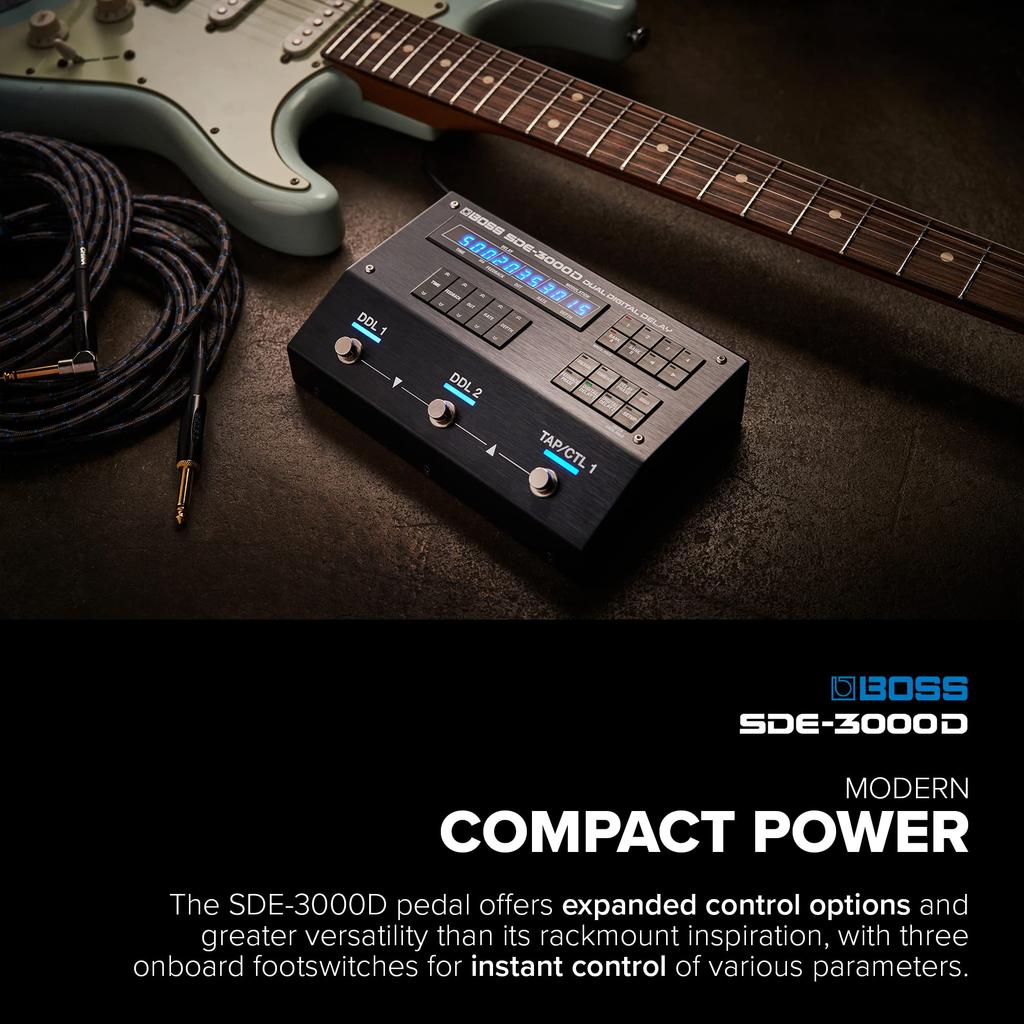BOSS SDE-3000D Dual Digital Delay Delay SDE3000D BOSS