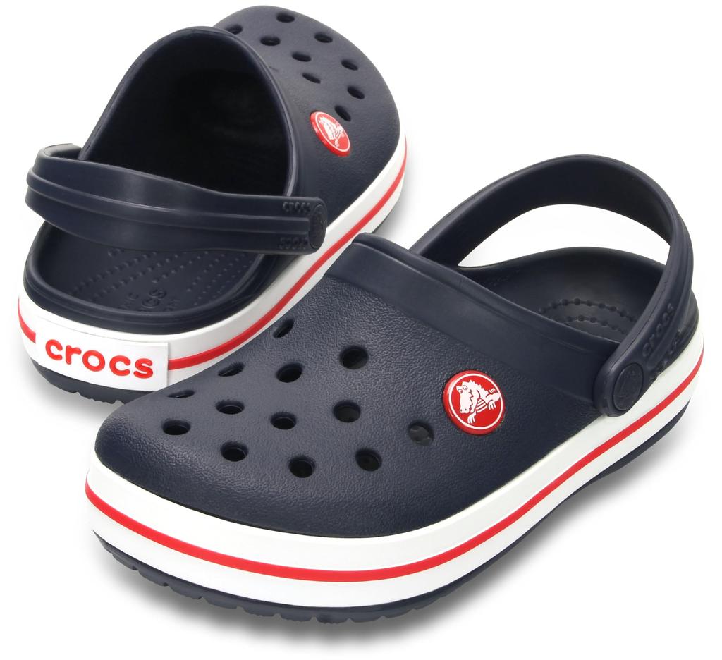 Crocs Sandals Crocband Clog Toddler Cm Navy/Red 15.5