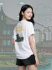 NATIONALGEOGRAPHIC N262Uts921 [Rok] Gwanghwamun Graphic Short Sleeve T-Shirt White