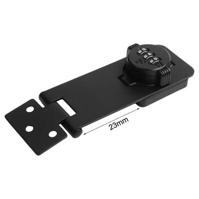 3 Digit Code Combination Lock Protect Valuables Metal Hasp Lock Multi-purpose Latch Password Lock User-friendly Design