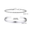 Men's 2pcs Set Simple Fashion Cuban Snake Link Chain Bracelet Stainless Steel Open Cuff Bangle Punk Hip Hop Jewelry Set Gifts
