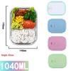 ZISIZ Glass Food Storage Container Set