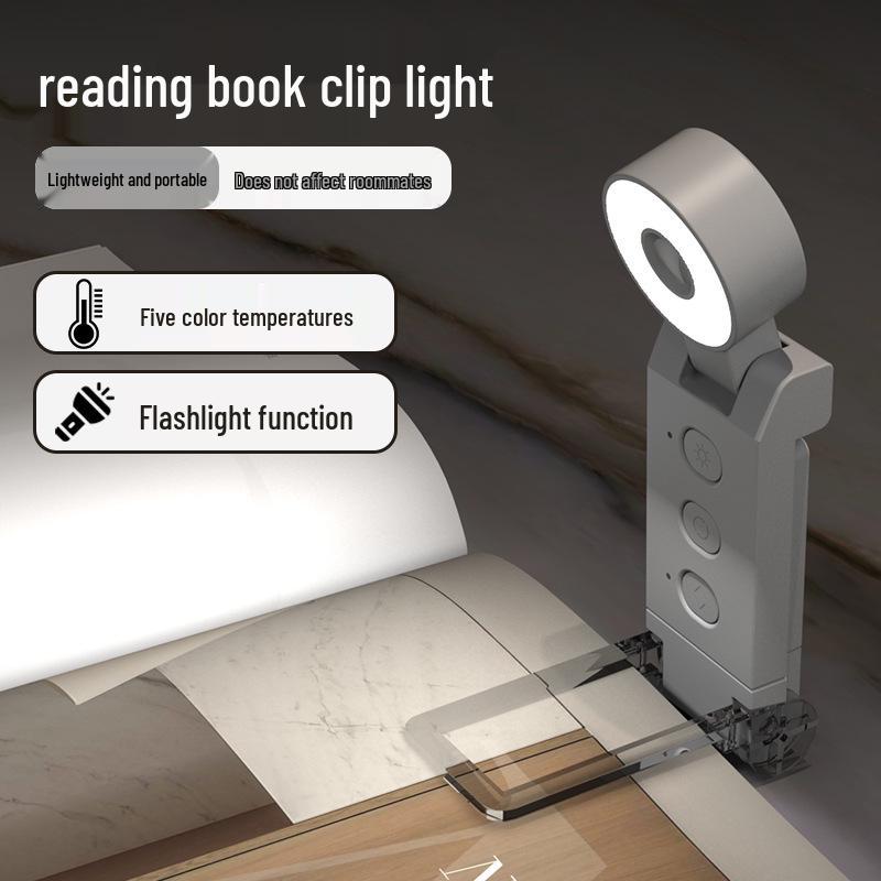 Compact Foldable Book Light - Bestseller Portable Reading Lamp & Bookmark