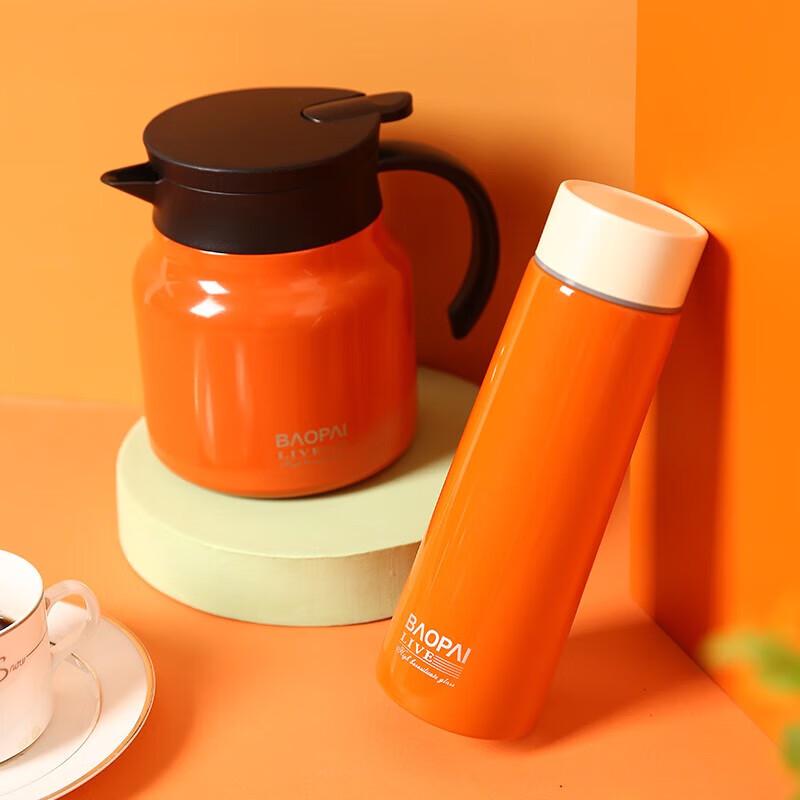 Leopard BP-T31 Ceramic Insulated Mug and Teapot Gift Set