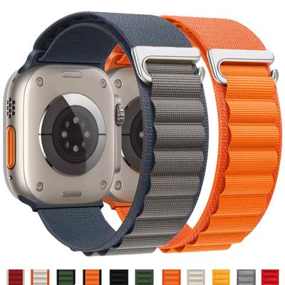 Alpines Armband für Apple Watch Armband 45mm 49mm Iwatch Serie 10 42mm 46mm 9 8 7 Se Ultra 2 Uhrenarmband 44mm 41mm 40mm Correa Armband