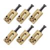 Adjustable Guitar Bridge Roller Saddles Black Gold Bridge Tremolo Saddles  Stringed Instrument
