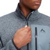 Куртка McKinley Skeena III Strickfleece melange-blau dunkel