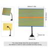 Dent Reflector Line Board Paintless Dent Repairing Tool with Adjustable Holder for Car Body Dent Removal