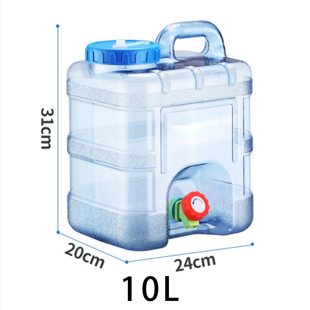 5-25L Tragbarer Wassertank Haushalt Großes Fassungsvermögen Wasserspeicherbehälter Wasserkanister für Outdoor-Camping