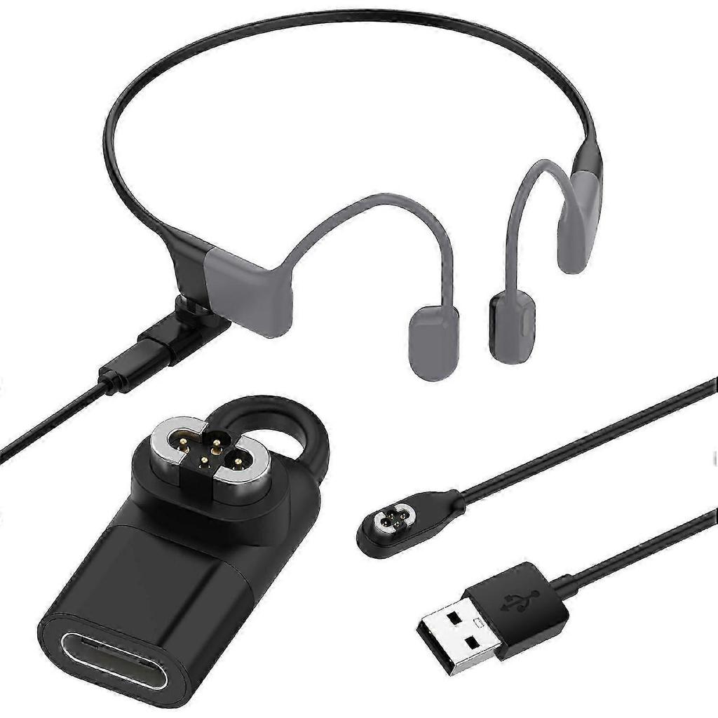 Adapter ładowania typu C z magnetycznym złączem do słuchawek przewodnictwa kostnego Shokz Openswim Pro S710