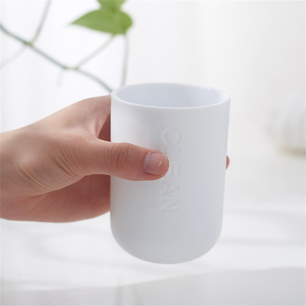 Washroom Toothbrush Holder Cup Suit Place Separately Washing Suits Household Bathroom Accessories Set Smooth Inner Wall