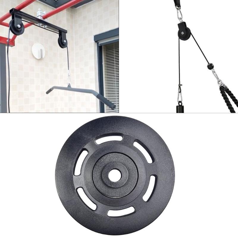 90mm Bearing Pulley Wheel Pulley Gym Fitness Cable Machine Wearproof Spare Part