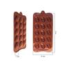 15 Holes Easter Eggs Chocolate Molds Silicone Form Cake Molds Bakeware Baking Dish High Temperature Kitchen Cake Accessories