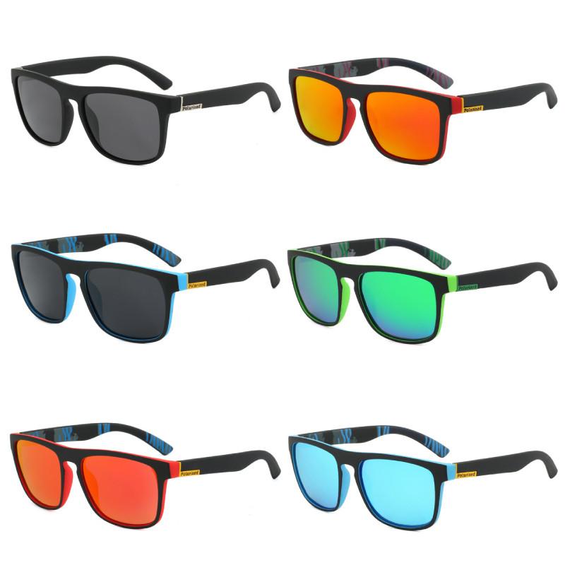 Sports Unisex Outdoor Polarized Sunglasses Full Frame Pc Material Uv Protection