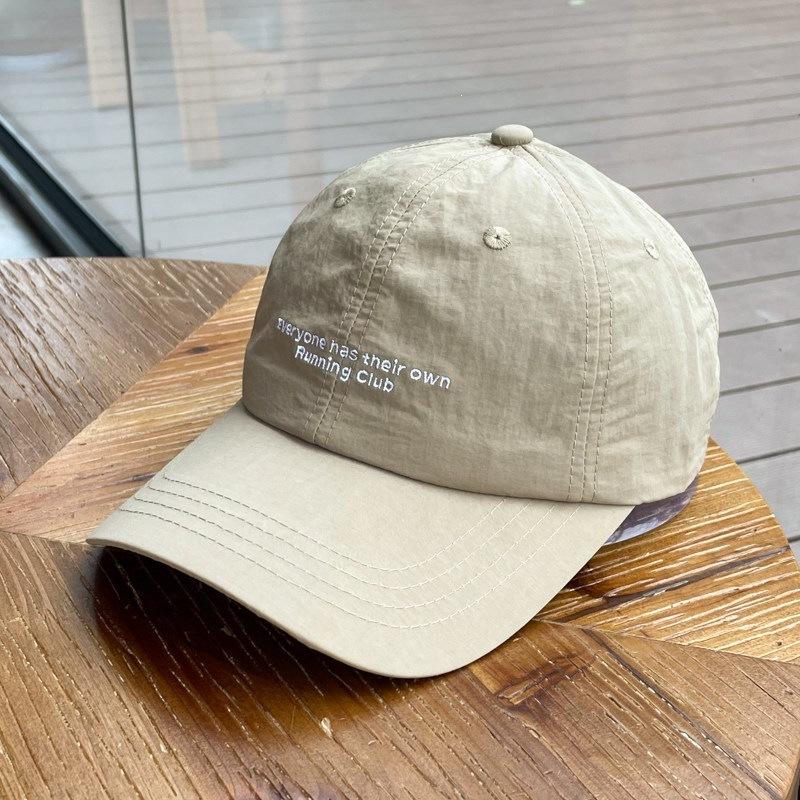 Summer thin quick-drying cap women's light and breathable sports running baseball cap men's treasure blue couple sun hat