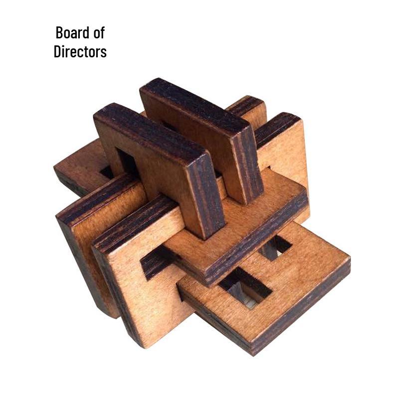 100-Piece Kongming Lock Wooden Puzzle Set for Kids and Adults