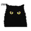 Long-lasting Brooch Black Cat Themed Brooch, Anti-Rust Lightweight Lapel Pin, Cartoon Jewelry Accessories for Clothing Bag Decoration Party