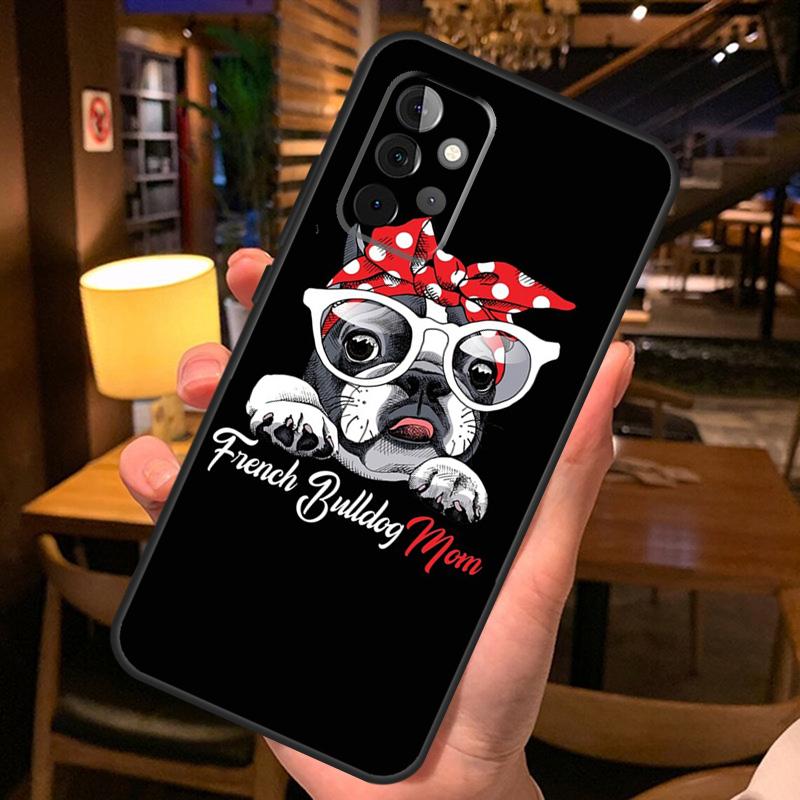French Bulldog Dog Phone Case For Samsung A51 A71 A50 A70 A13 A23 A33 A53 A12 A22 A32 A42 A52 A54 A34 A14 Cover
