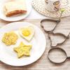 1/5PCS Stainless Steel Egg Molds Ring for Kitchen Utensil Breakfast Baking Pancake DIY Cooking Tool Egg Mold Kitchen Accessories