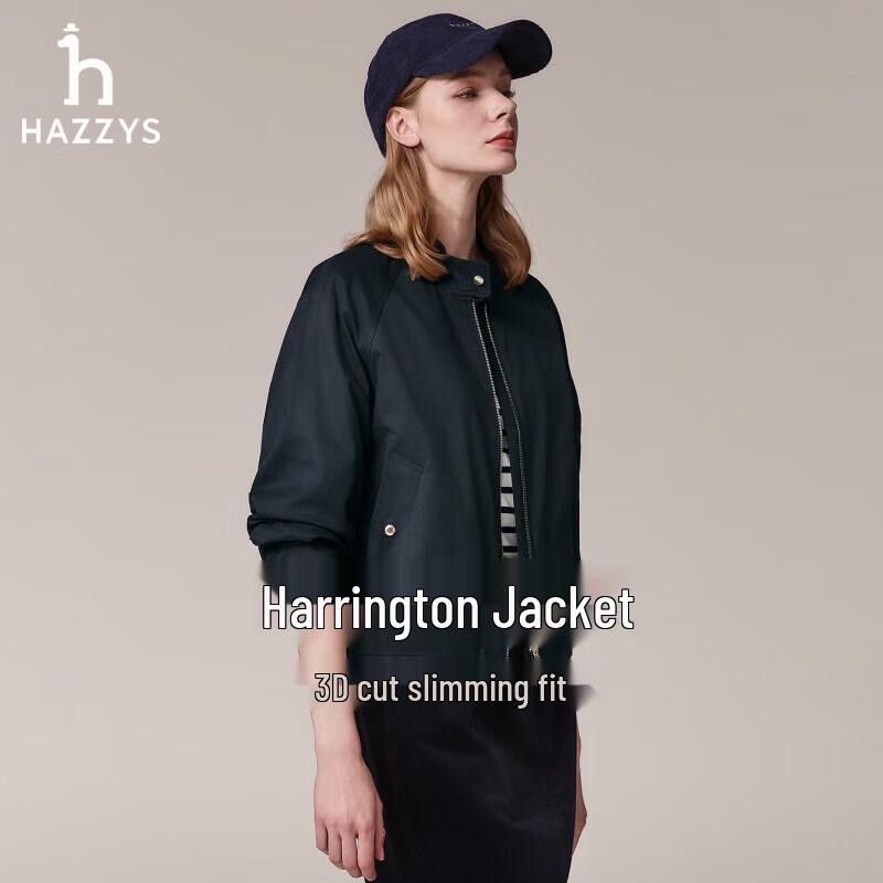 HAZZYS Women's PHIZ Series Stand-Up Collar Casual Jacket