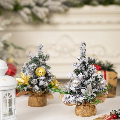 Christmas Decorations - 20cm Mini Christmas Tree Artificial Christmas Tree Desktop Decoration Home Atmosphere Decor Ornaments