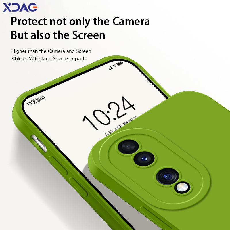 Angel Eyes Square Liquid Silicone Phone Case for Honor 70 Pro Plus 360 Protective Soft Shockproof Cover Honor70 70Pro Luxury Bag