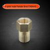 Copper Reducing Threaded Coupling Adapter for Male/Female: 1/2", 3/8", 1/4", 1/8" Connector